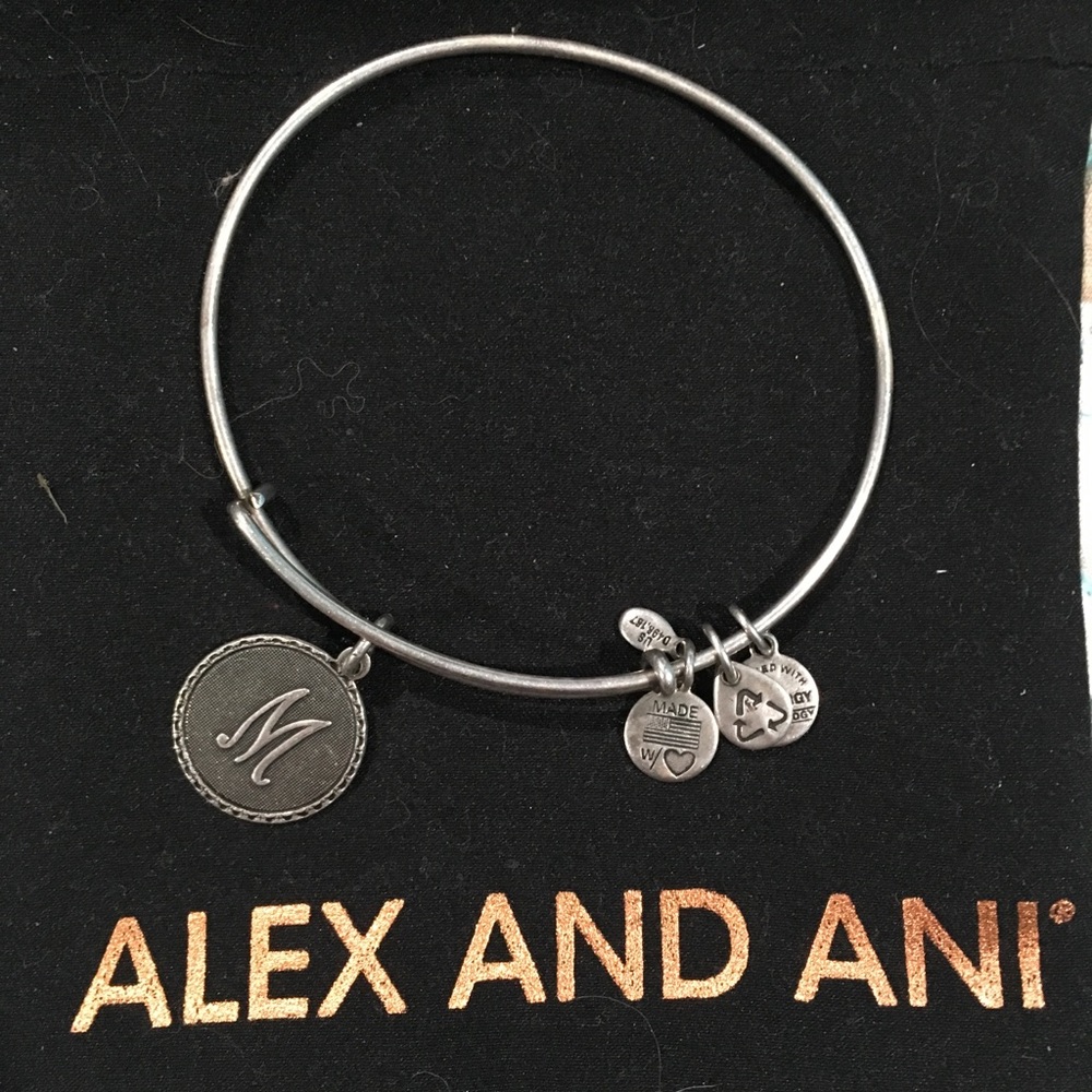 Alex & Ani M bracelet